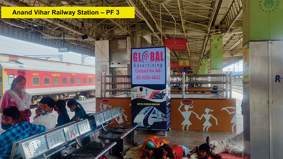 Digital OOH at Railway Stations